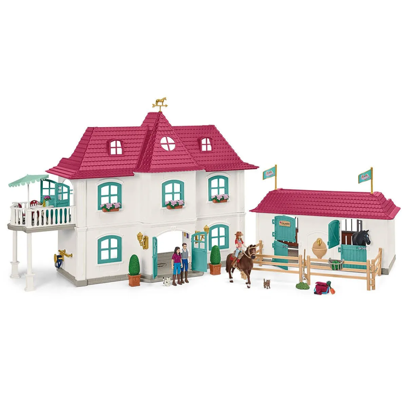 Schleich Lakeside Country House and Stable-1